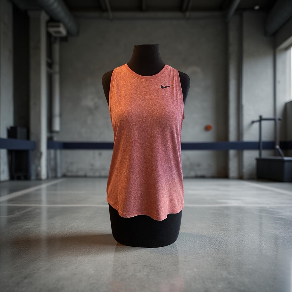Nike Legend Dri-FIT Tank Red Heather Women’s Medium CT2913-616